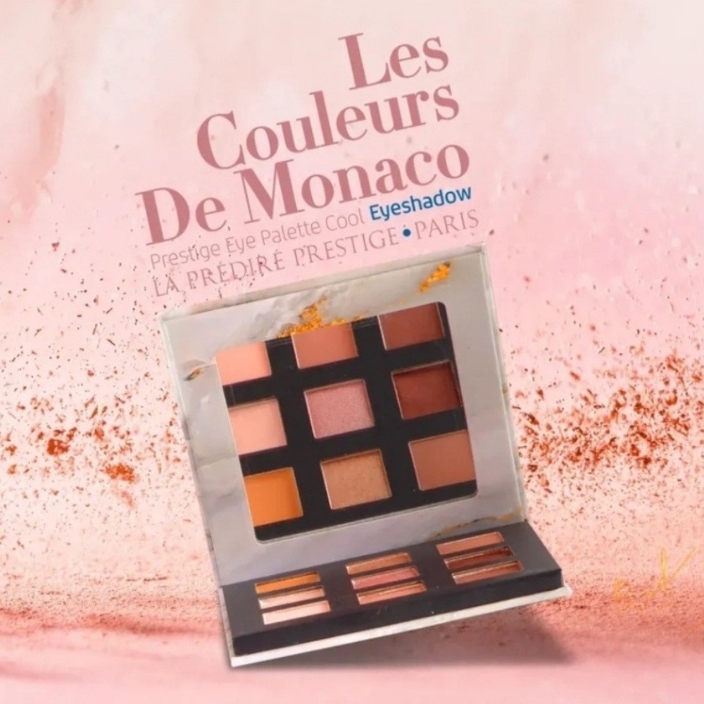 Les Couleurs De Monaco Warm Pink & Brown Eyeshadow Palette